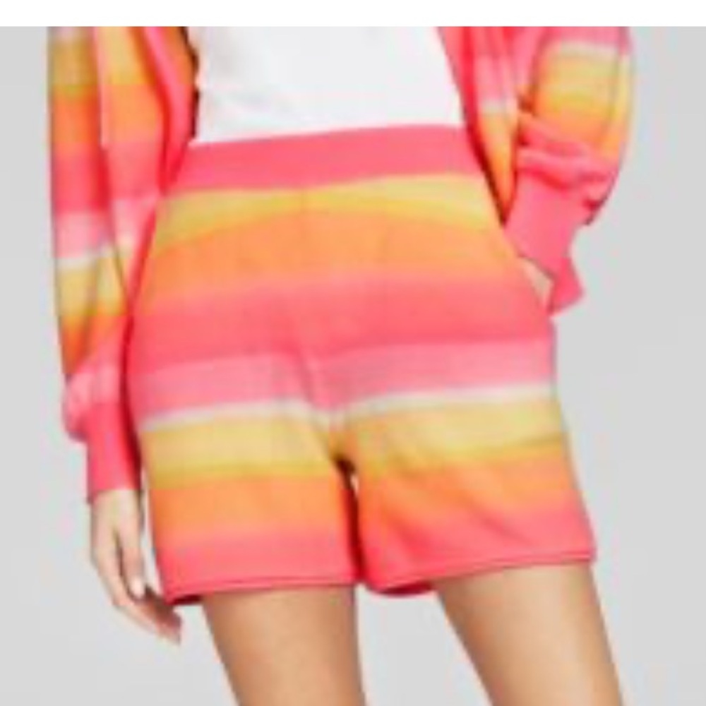 Charter Club Cashmere Striped Shorts
